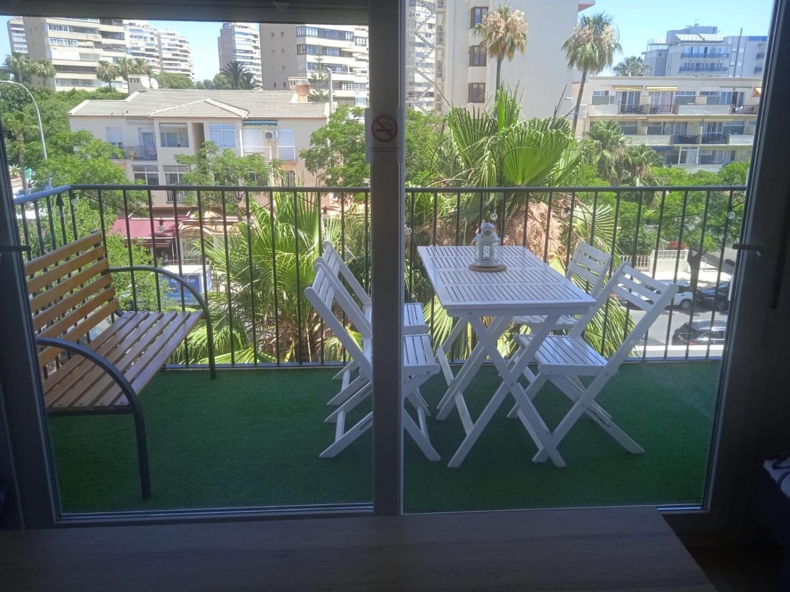 Apartment Sea View W/ 2 Rooms, Beach: 1 Minute Torremolinos